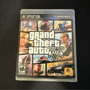 Grand Theft Auto V for PS3 - Black Case